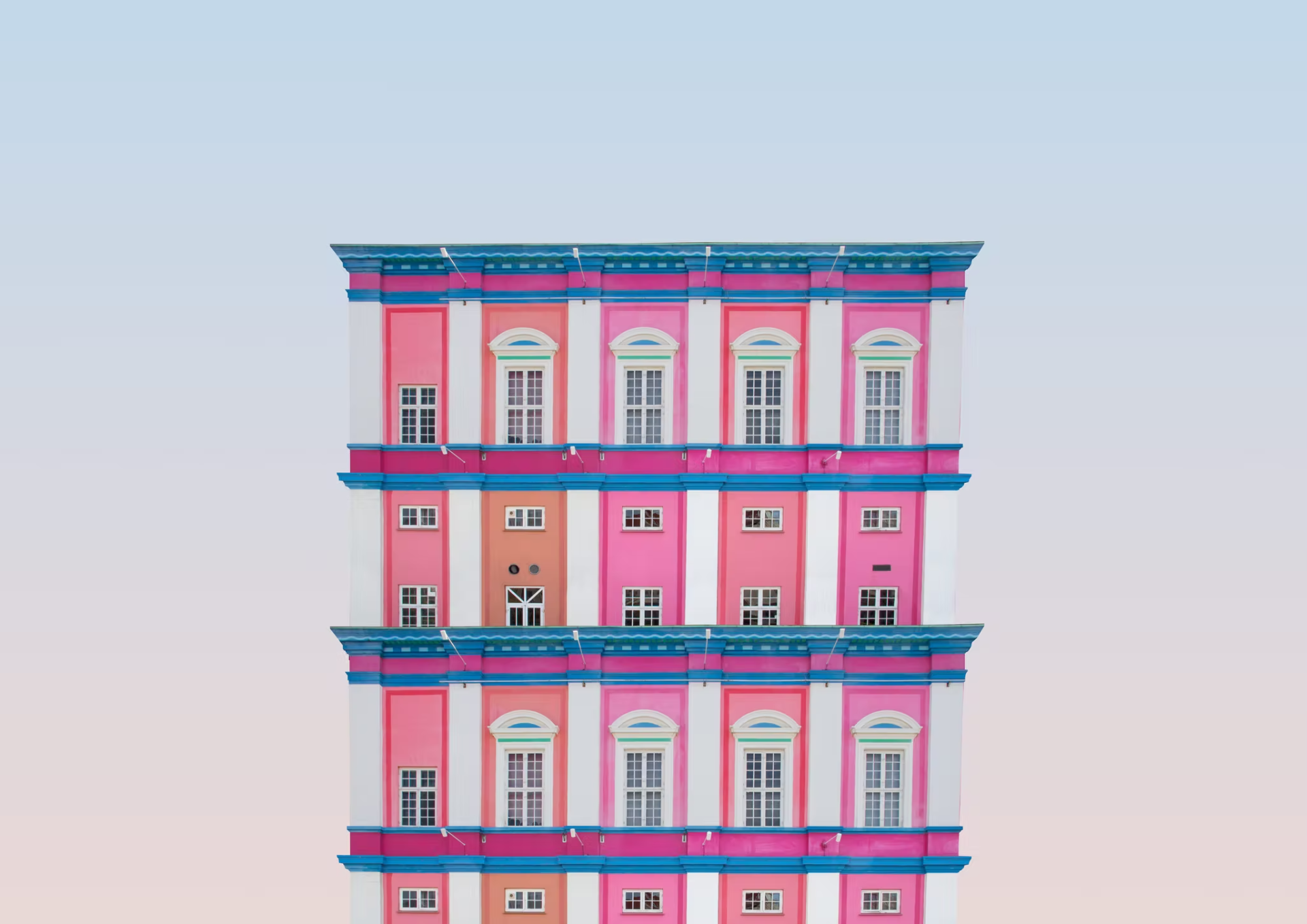 Angular architectural detail